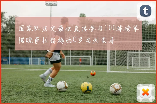 国家队历史最快直接参与100球榜单揭晓萨拉赫梅西C罗名列前茅